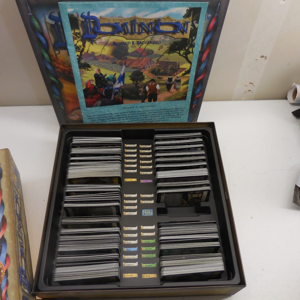 Dominion and Dominion Intrigue Board Game Bundle Rio Grande Games Strategy Card - Picture 6 of 7